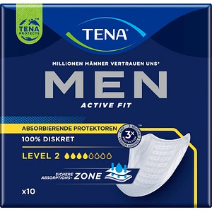 TENA Slipeinlagen MEN ACTIVE FIT LEVEL 2, 10 St.