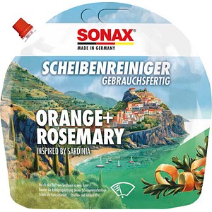 SONAX gebrauchsfertig Orange+Rosemary Scheibenreiniger 3 l, 1 St.