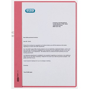 ELBA Klemmhefter rot, 50 St.