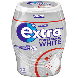 extra® PROFESSIONAL WHITE  Kaugummis 50 Dragees, 1 St.