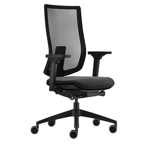 sedus Bürostuhl se:do pro light 2, AP-896/003 Stoff anthrazit, Gestell schwarz