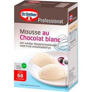 Dr. Oetker Mousse au Chocolat blanc 1,0 kg, 1 St.