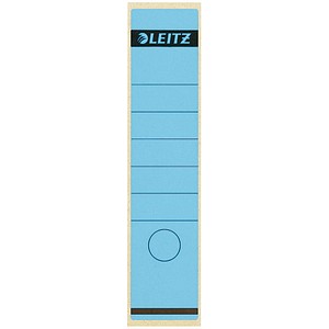 LEITZ Ordneretiketten 1640 blau für 8,0 cm Rückenbreite, 10 St.