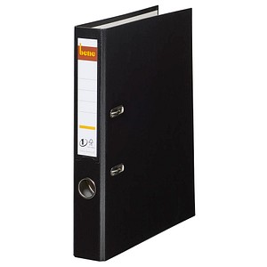 bene No.1 Power Ordner schwarz Kunststoff 5,2 cm DIN A4 bene No.1 Power Ordner schwarz Kunststoff 5,2 cm DIN A4
