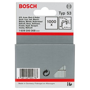 BOSCH Tackerklammern Typ 53 14 mm, 1.000 St.
