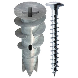 TOX SPIRAL Plus 068101021 Gipskartondübel Ø 4,5 mm x 35 mm, 50 St.
