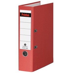 Printus Ordner rot Karton 8,0 cm DIN A4, 1 St.