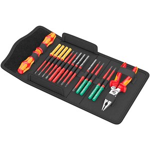 Wera Schraubendreher-Set Kraftform Kompakt VDE 17 extra slim 1 05006612001 17-tlg.