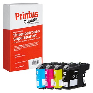 Printus  schwarz, cyan, magenta, gelb Druckerpatronen kompatibel zu brother LC-223BK, LC-223C, LC-223M, LC-223Y, 4er-Set