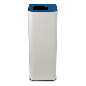 TKG Pure Mülleimer 60,0 l weiß, blau, 1 St.