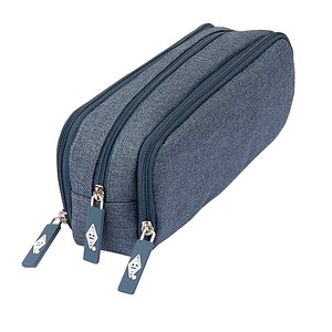 WEDO Schlampermäppchen Denim blau, 23,0 x 7,5 cm