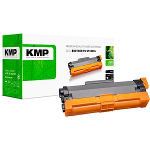 KMP  schwarz Toner kompatibel zu brother TN-2510XXL