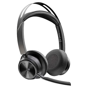 poly VoyagerFocus 2 UC Bluetooth-Headset schwarz