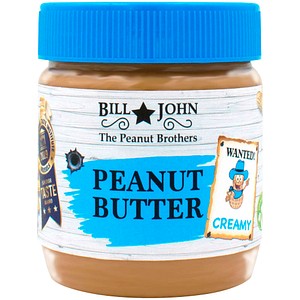 BILL & JOHN  CREAMY Erdnussbutter, 350,0 g