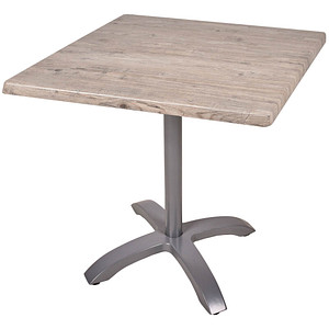 Garden Pleasure PICOS Bistrotisch quadratisch Spanplatte hellbraun 80,0 x 80,0 x 74,0 cm, 1 St.