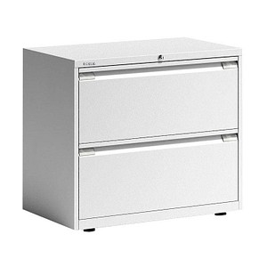 BISLEY Essentials Hängeregistraturschrank verkehrsweiß 2 Schubladen 80,0 x 47,0 x 69,3 cm, 1 St.