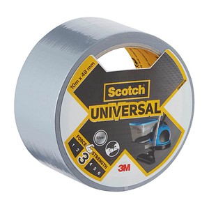 Scotch Universal Gewebeband silber 48,0 mm x 10,0 m 1 Rolle