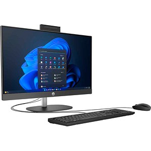 HP ProOne 245 G10 D18L0ES All-in-One PC, 16 GB RAM, 256 GB SSD, AMD Ryzen™ 5 7520U