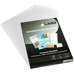 LMG Laminierfolien glänzend für A3 125 micron, 100 St.