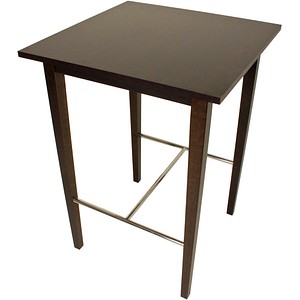 Garden Pleasure JONAS Bistrotisch quadratisch Holz wenge 74,5 x 74,5 x 105,0 cm, 1 St.