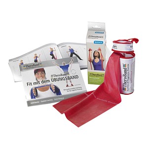 RUSSKA TheraBand Travel Fitnessbänder rot