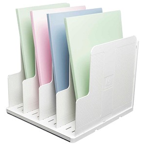 Exacompta Sortierstation MODULOTOP weiß mit 4 Fächern