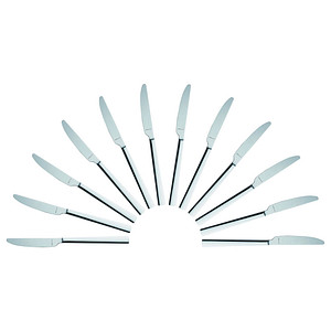 solex® Messer Helena silber, 12 St.