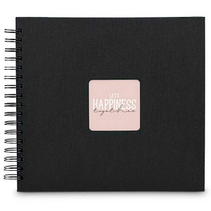 hama Fotoalbum Fine Art neutral 28,0 x 24,0 cm, 50 schwarze Seiten
