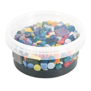 Rayher Mosaiksteine mehrfarbig Mischung, 1 Pack