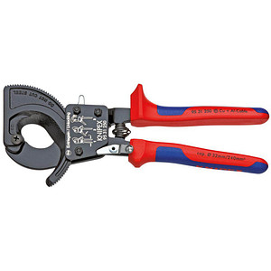 KNIPEX Kabelschere 95 31 250 schwarz lackiert 25,0 cm