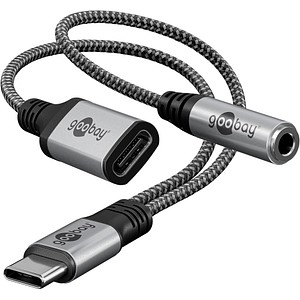 goobay  USB C/3,5 mm Adapter, 1 St.
