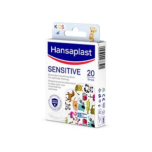 Hansaplast Pflaster KIDS SENSITIVE 48781 bunt, 20 St.
