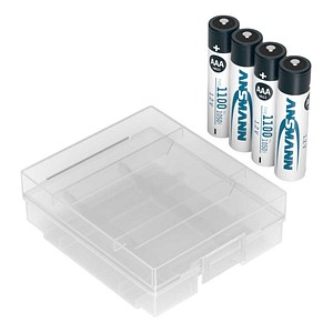 ANSMANN Akkus Ni-MH Micro AAA 1.050 mAh, 4 St.