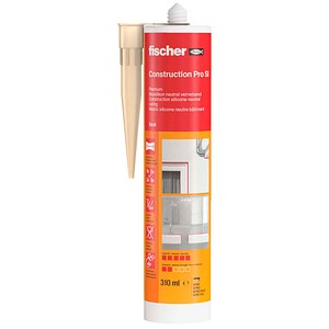 fischer Construction Pro SI Silikon beige 310,0 ml