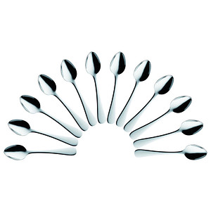 solex® Espressolöffel Julia silber, 12 St.