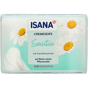 ISANA SENSITIV Feste Seife 150,0 g, 1 St.