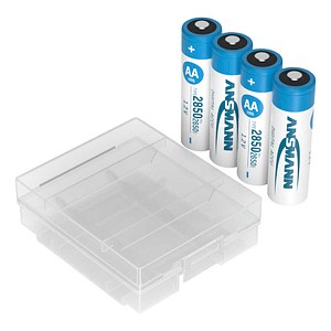 ANSMANN Akkus Ni-MH Mignon AA 2.650 mAh, 4 St.
