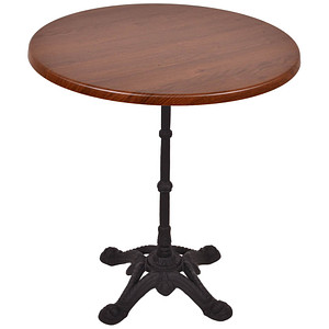 Garden Pleasure CIVETTA    Bistrotisch rund Spanplatte dunkelbraun 70,0 x 70,0 x 74,0 cm, 1 St.