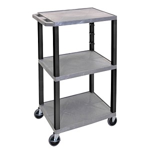 LUXOR Etagenwagen grau 61,0 x 46,0 x 108,0 cm