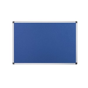 Bi-Office Pinnwand MAYA 90,0 x 60,0 cm Textil blau