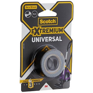 Scotch Extremium™ Universal Gewebeband schwarz 19,0 mm x 3,0 m 1 Rolle