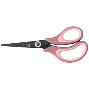 VON LEITZ Schere pastellrosa 6,0 cm