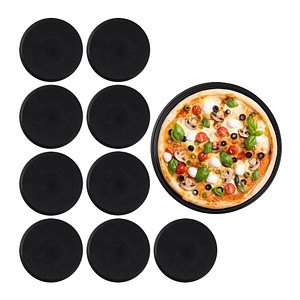 relaxdays Pizzableche Ø 29,5 cm, 10 St.