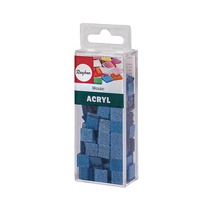 Rayher Mosaiksteine glitter lagune Acryl glitter, 1 Pack