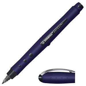 STABILO worker®+ medium NatureCOLORS Wildflower Tintenroller preußischblau 0,5 mm, Schreibfarbe: blau, 1 St.