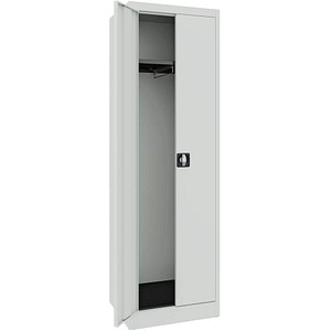 mauser Stahlschrank BF 5-6 GA  - 7035/7035 lichtgrau 1 Fachboden 60,0 x 50,0 x 195,0 cm, aufgebaut, 1 St.