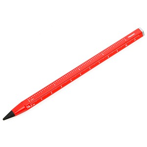 TROIKA® CONSTRUCTION ENDLESS Bleistift HB rot, 1 St.