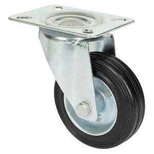 WAGNER® design yourself Transportgeräte-Lenkrolle RO 6104 silber