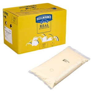 HELLMANN’S REAL MAYONNAISE Beutel für Dispenser 3x 2,25 kg, 3 St.