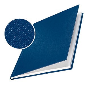 LEITZ Buchbindemappen blau Hardcover für 211 - 245 Blatt DIN A4, 10 St.